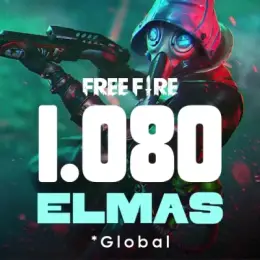 Free Fire 1080 Elmas
