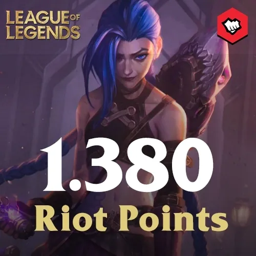  %35 İNDİRİMLİ & 1380 League of Legends RP (Riot Pin)
