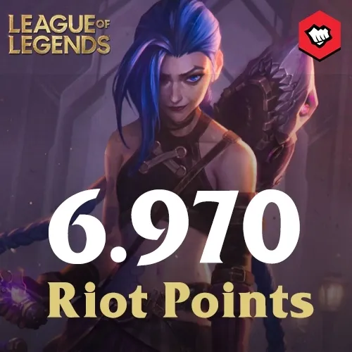 %18 İNDİRİMLİ & 6970 League of Legends RP (Riot Pin)