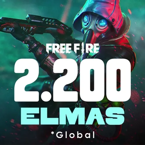  Free Fire 2200 Elmas